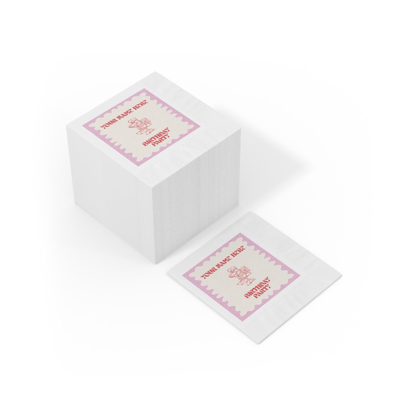 Retro Cocktail Napkins