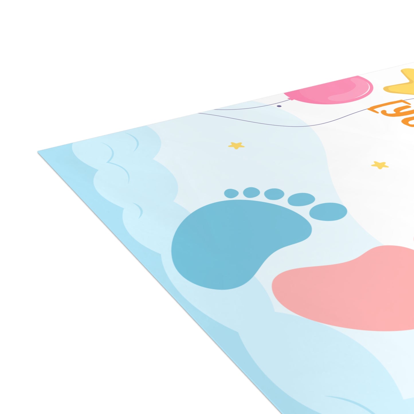 Tiny Steps, Big Dreams Invitation Postcard
