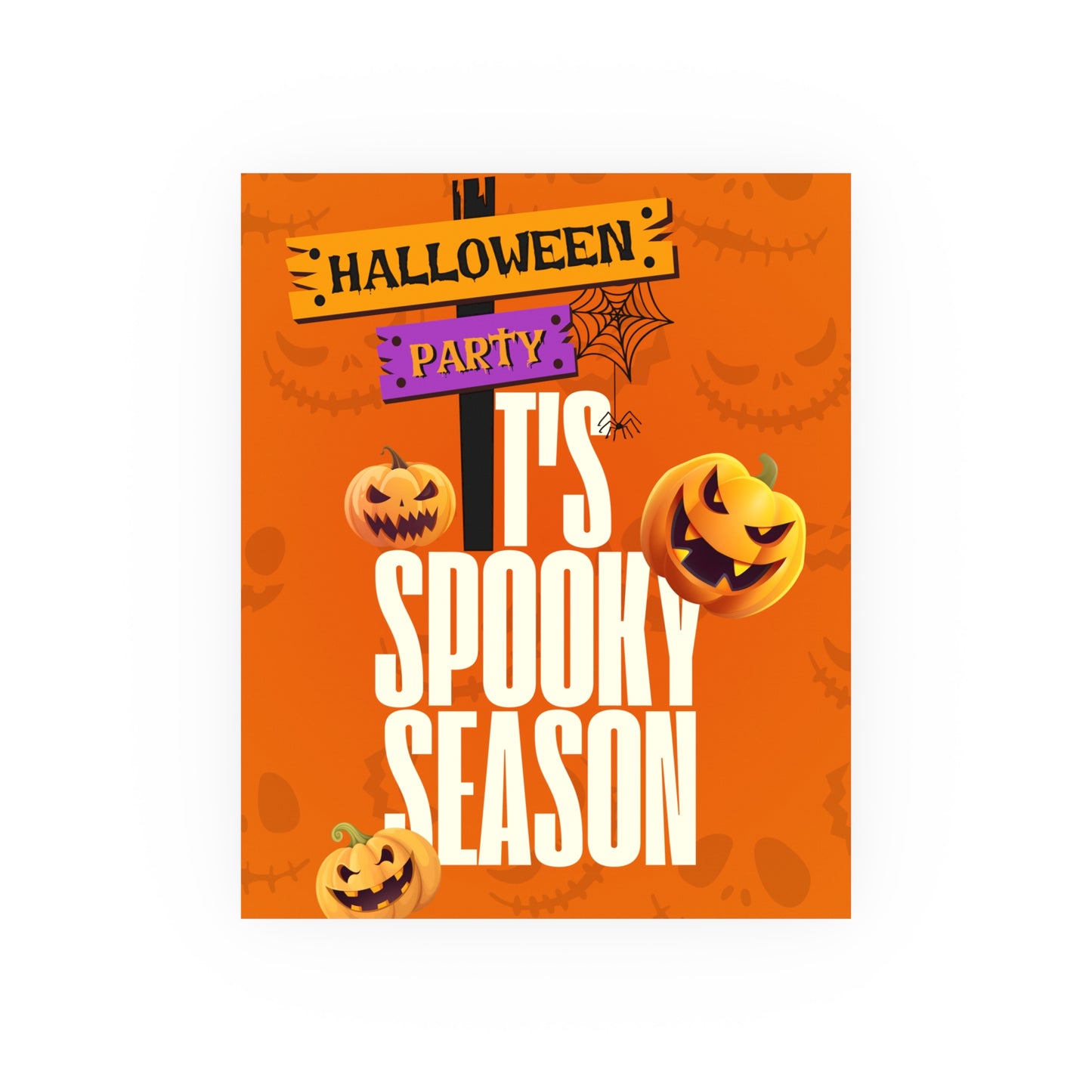Pumpkin Party Matte Posters