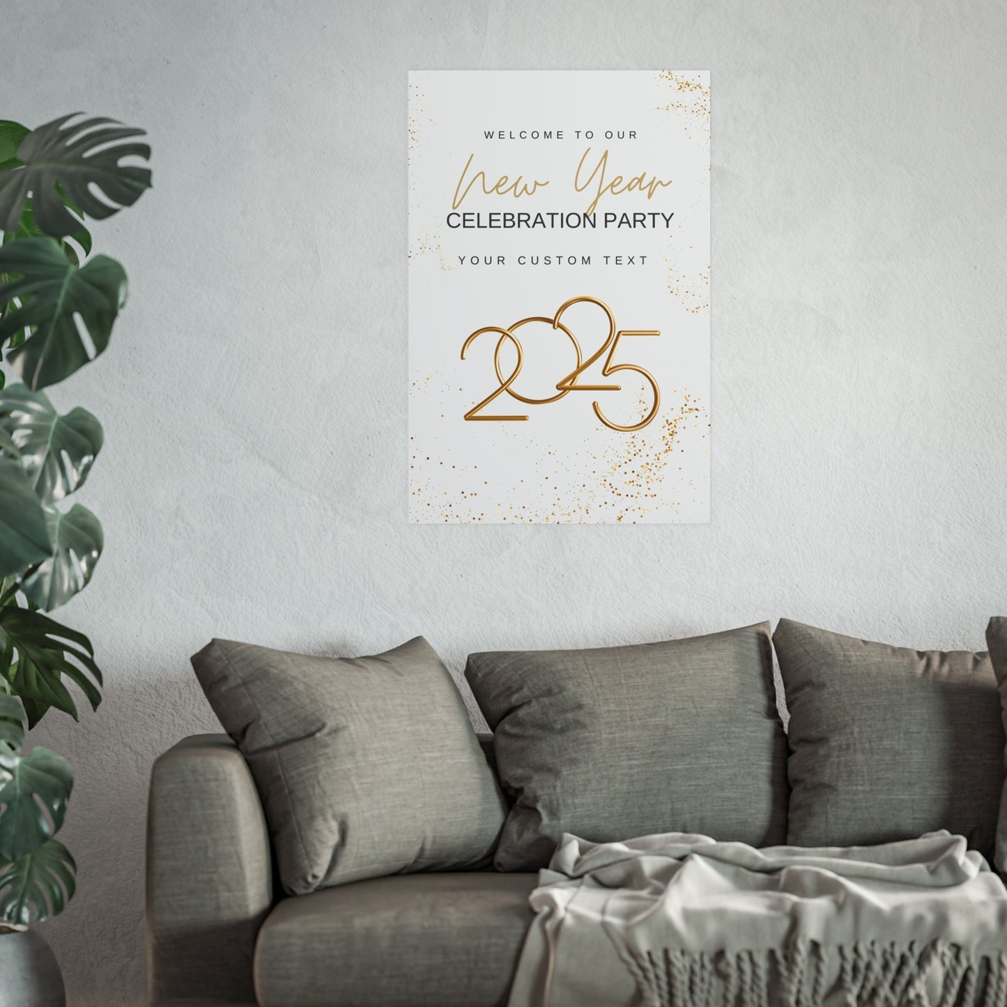 Golden New Beginnings Matte Posters