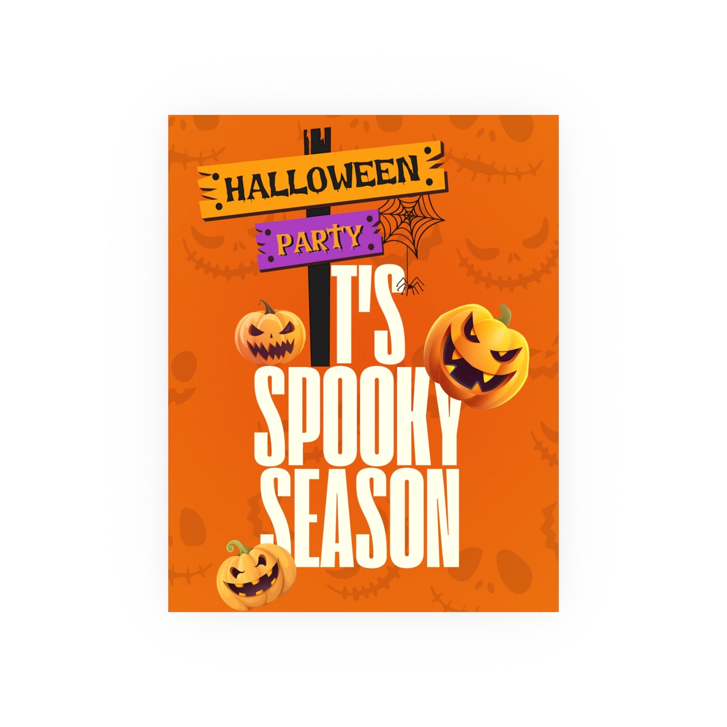 Pumpkin Party Matte Posters