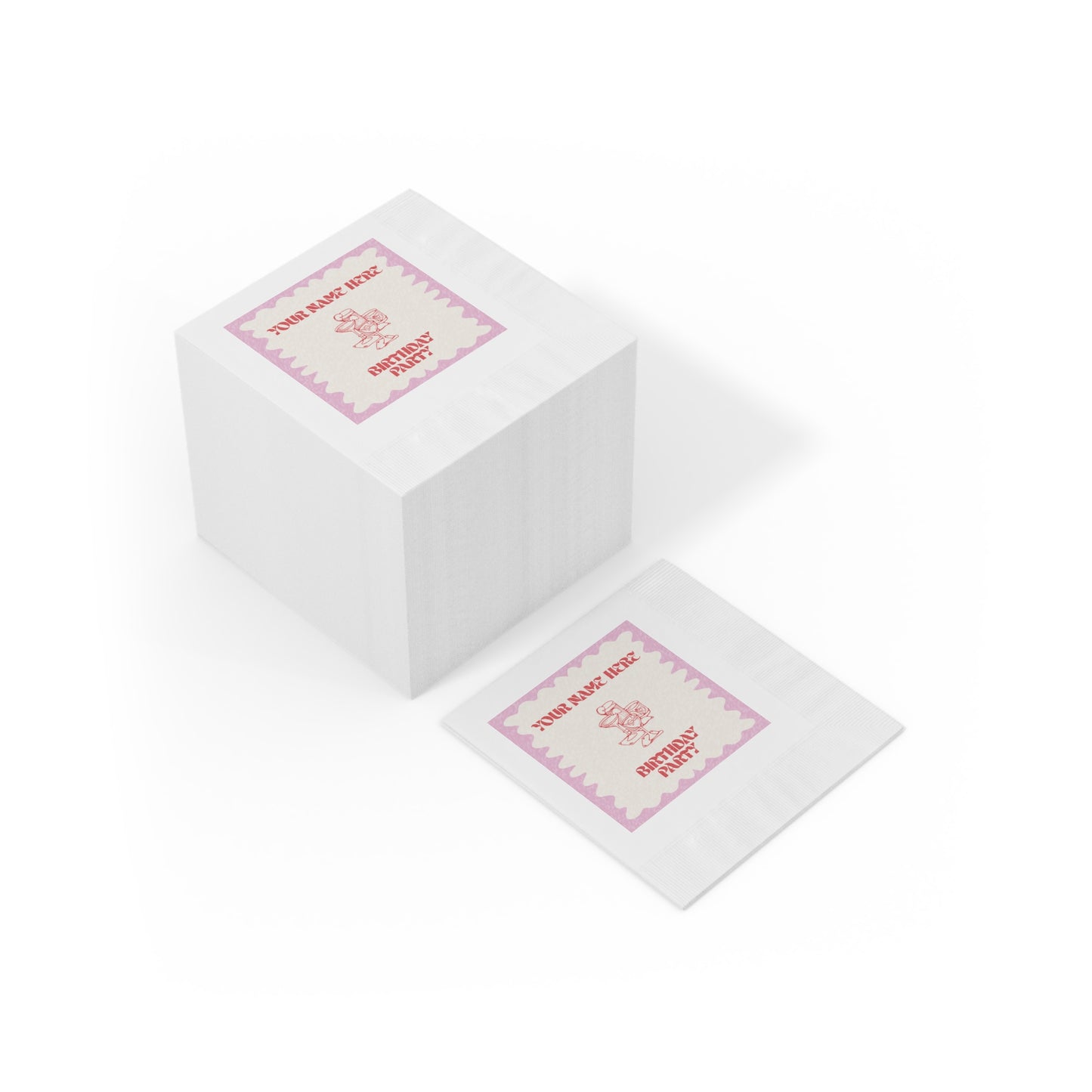 Retro Cocktail Napkins