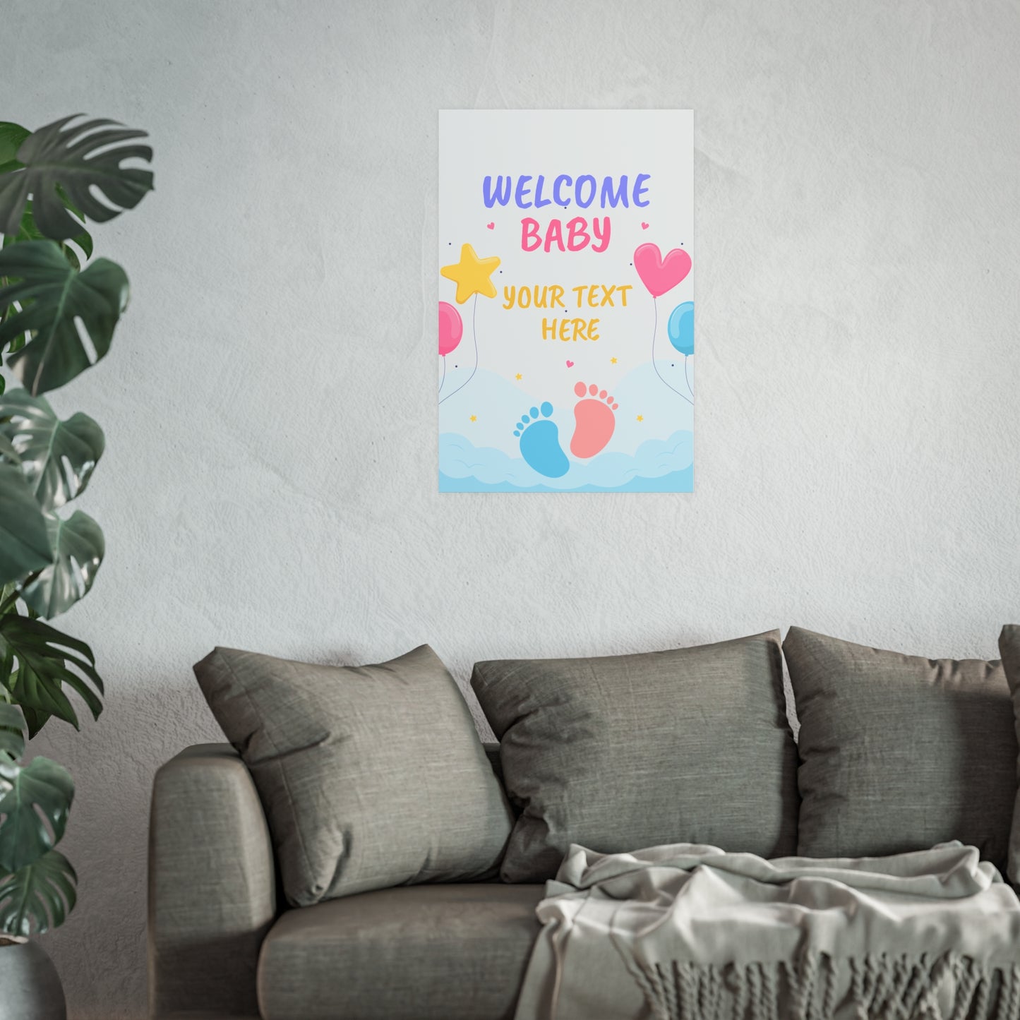 Tiny Steps, Big Dreams Custom Poster