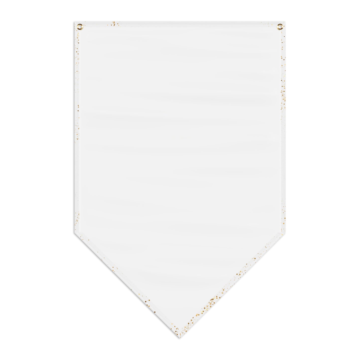 Golden New Beginnings Pennant Banner