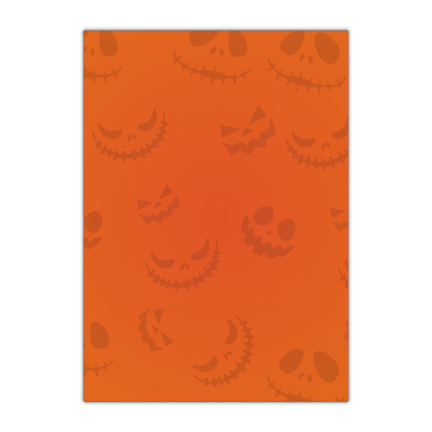 Pumpkin Party Gift Wrapping Paper Sheets, 1pc
