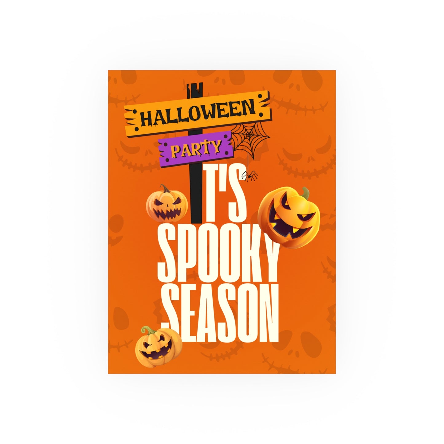 Pumpkin Party Matte Posters