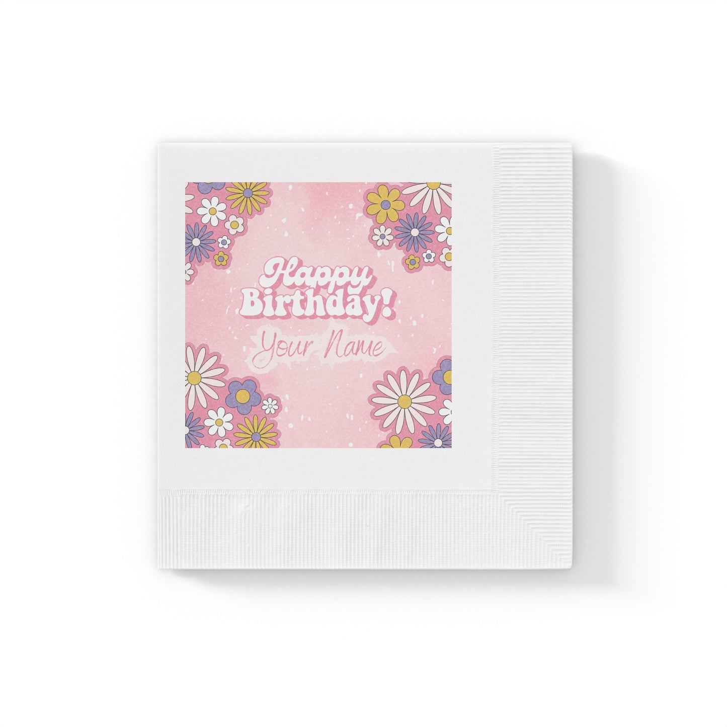 Blossom Birthday Napkins