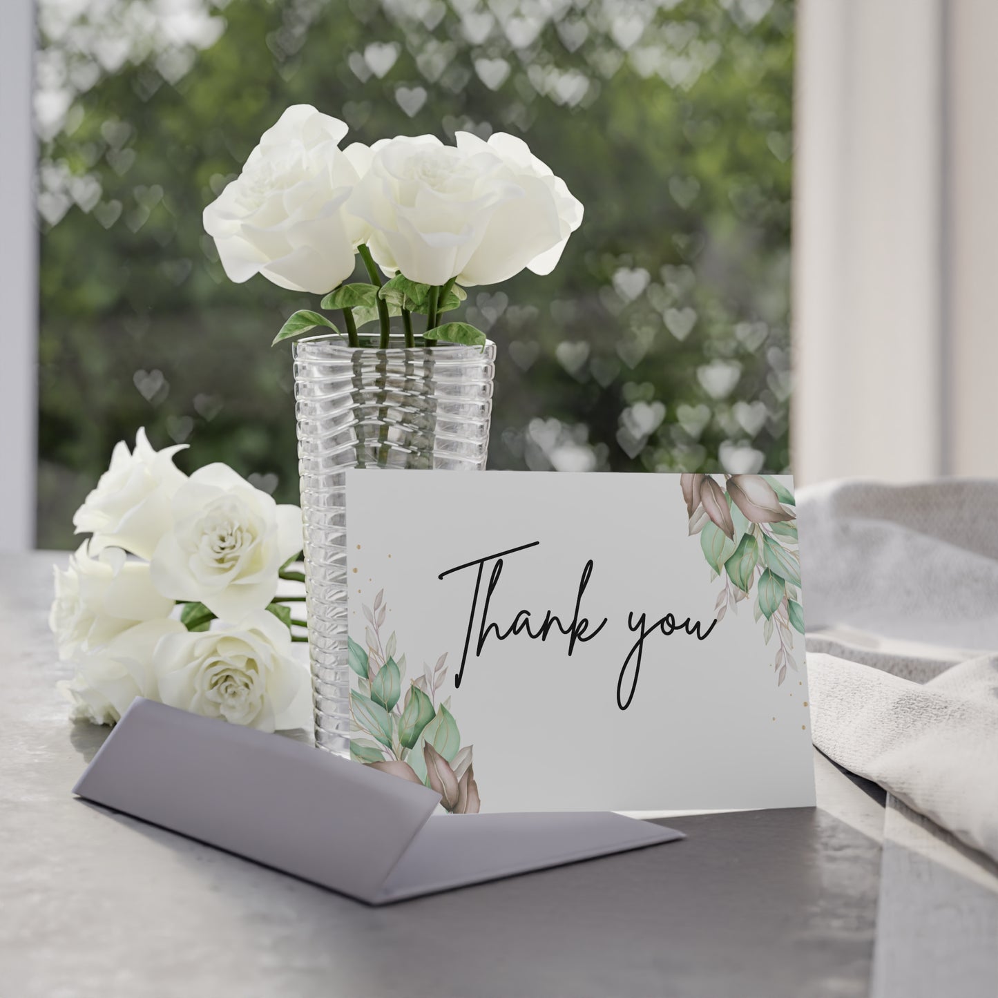 Floral Romance Holiday Cards