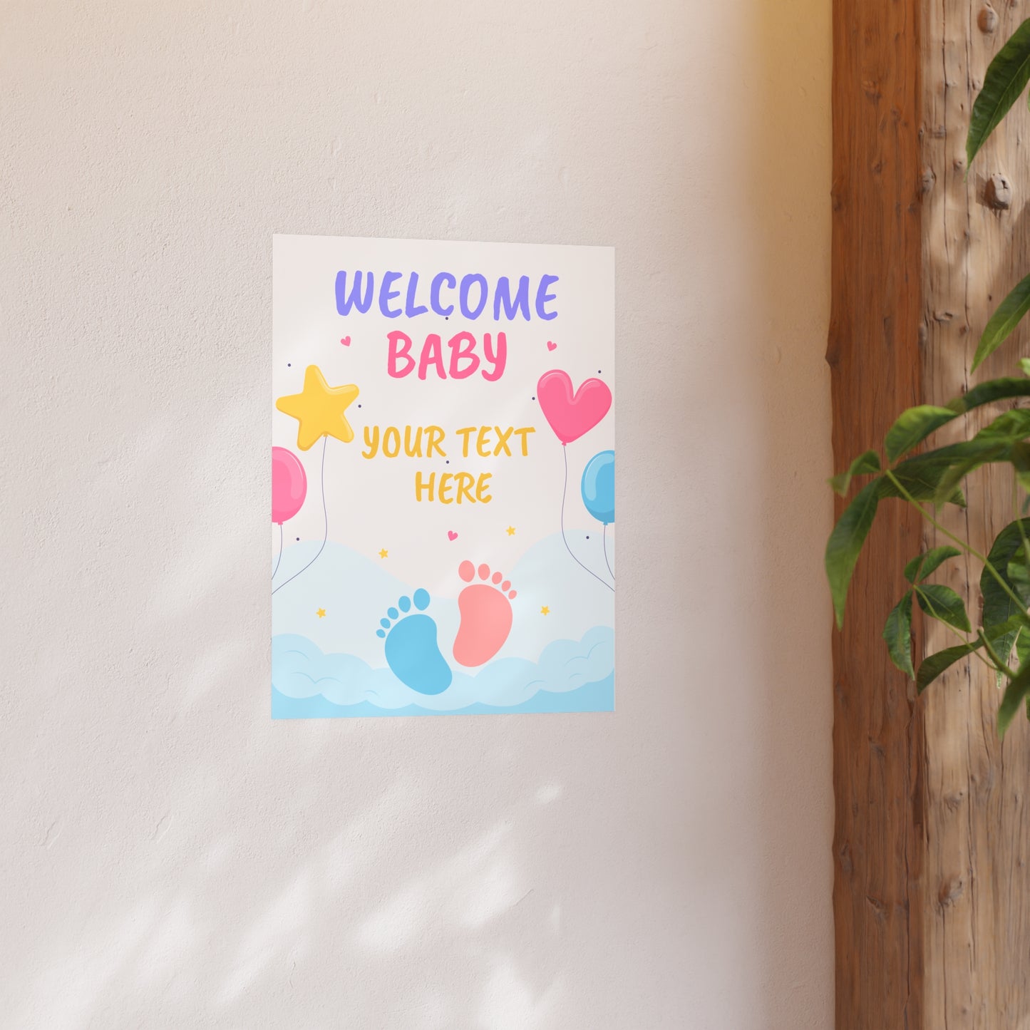 Tiny Steps, Big Dreams Custom Poster