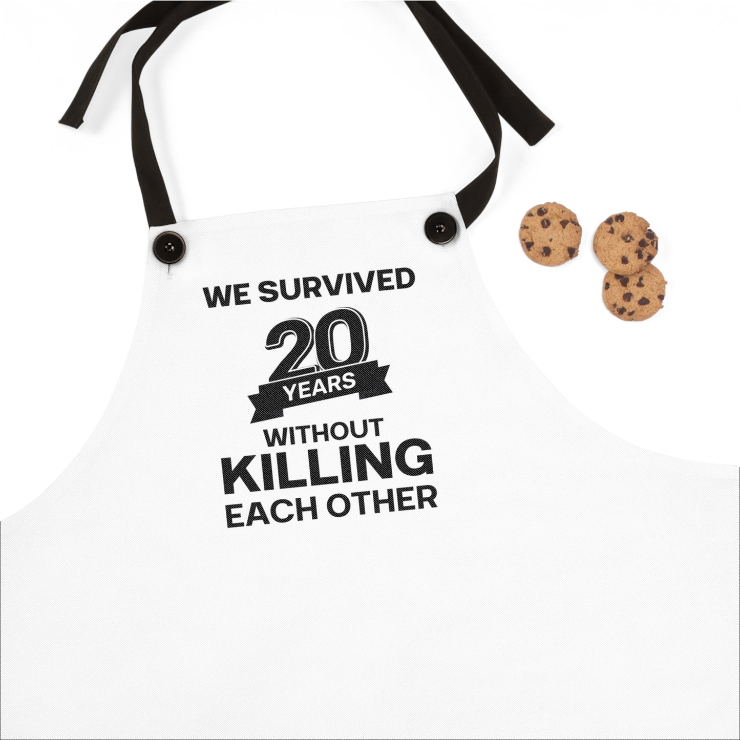 "20 Years Together" Funny Anniversary Apron