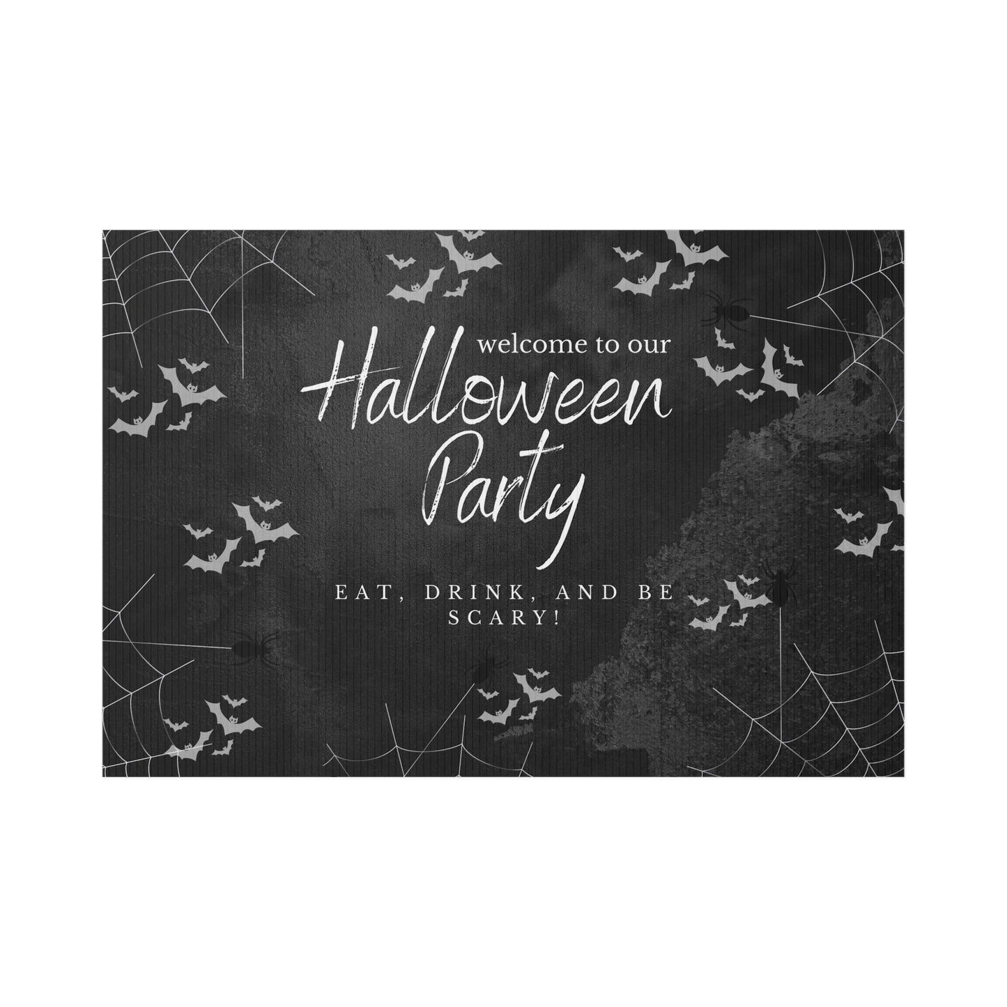 Spooktacular Halloween Lawn Sign