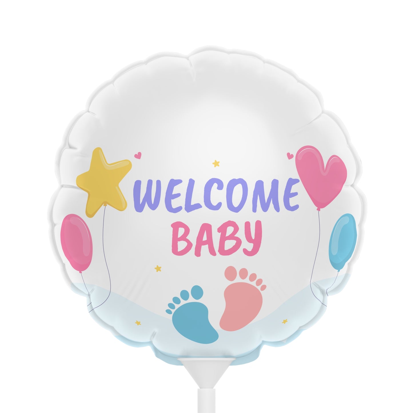 Tiny Steps, Big Dreams Custom Balloon