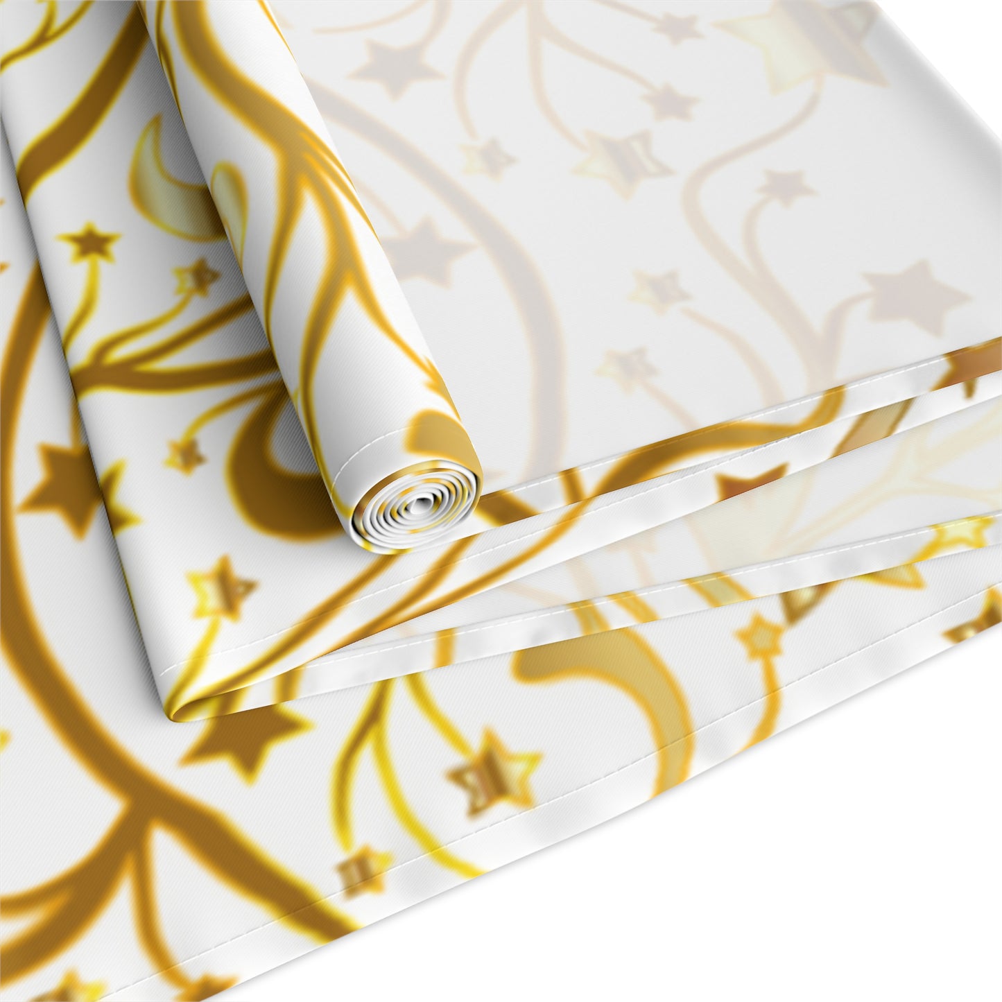Golden New Beginnings Table Runner