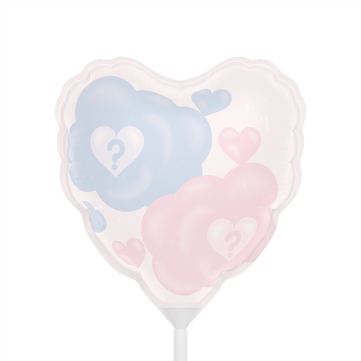 The Big Reveal Balloons (Round and Heart-shaped), 6"