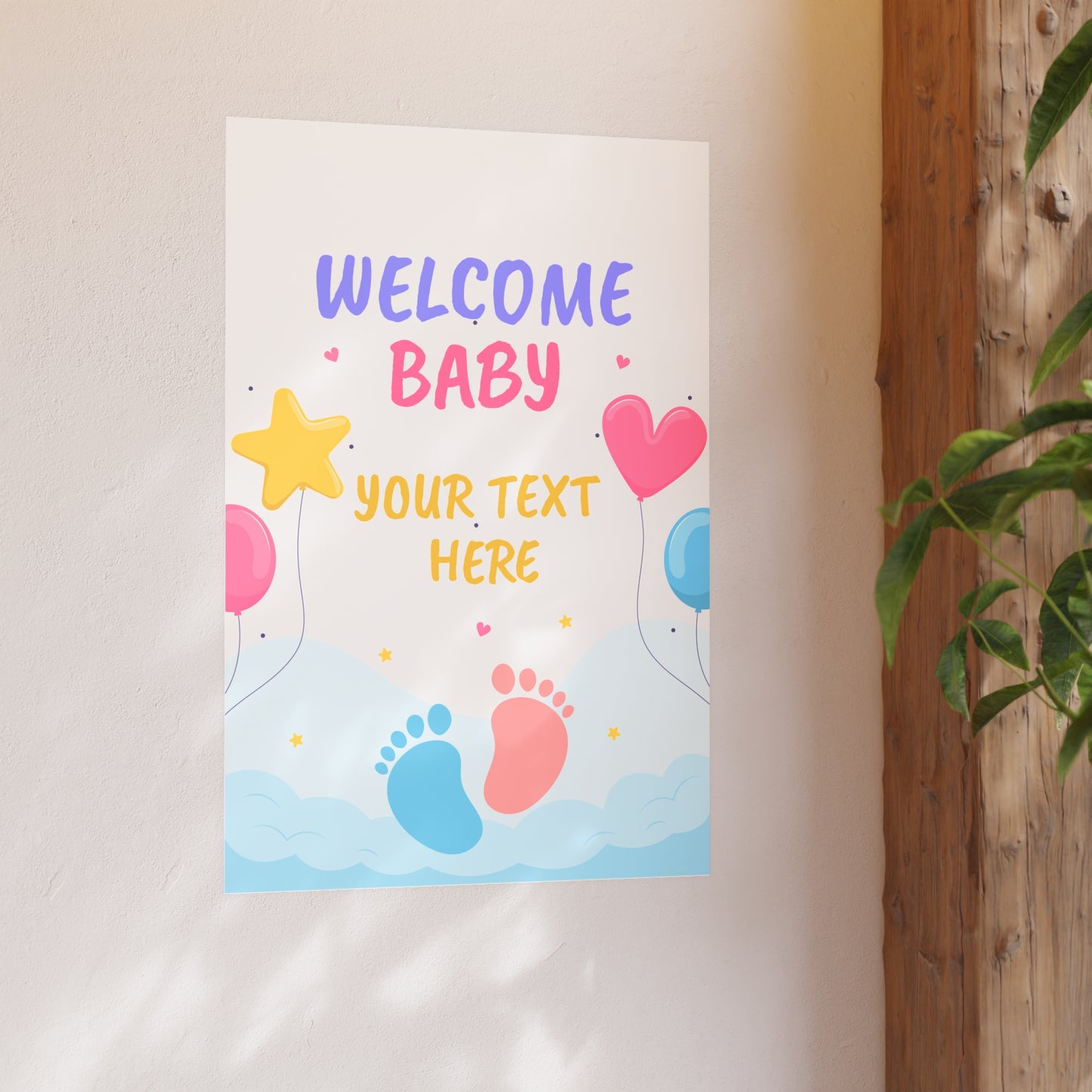 Tiny Steps, Big Dreams Custom Poster