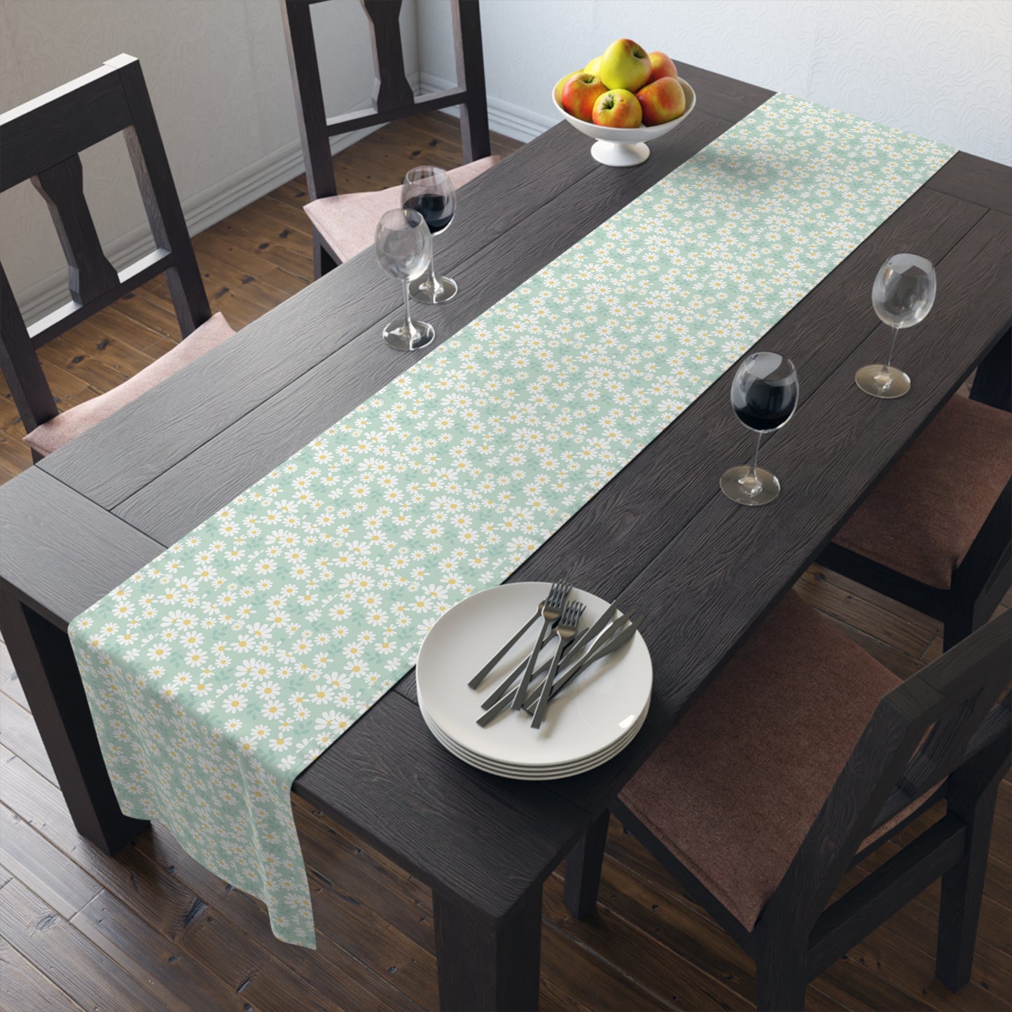 Mint Vibes Table Runner (Cotton, Poly)