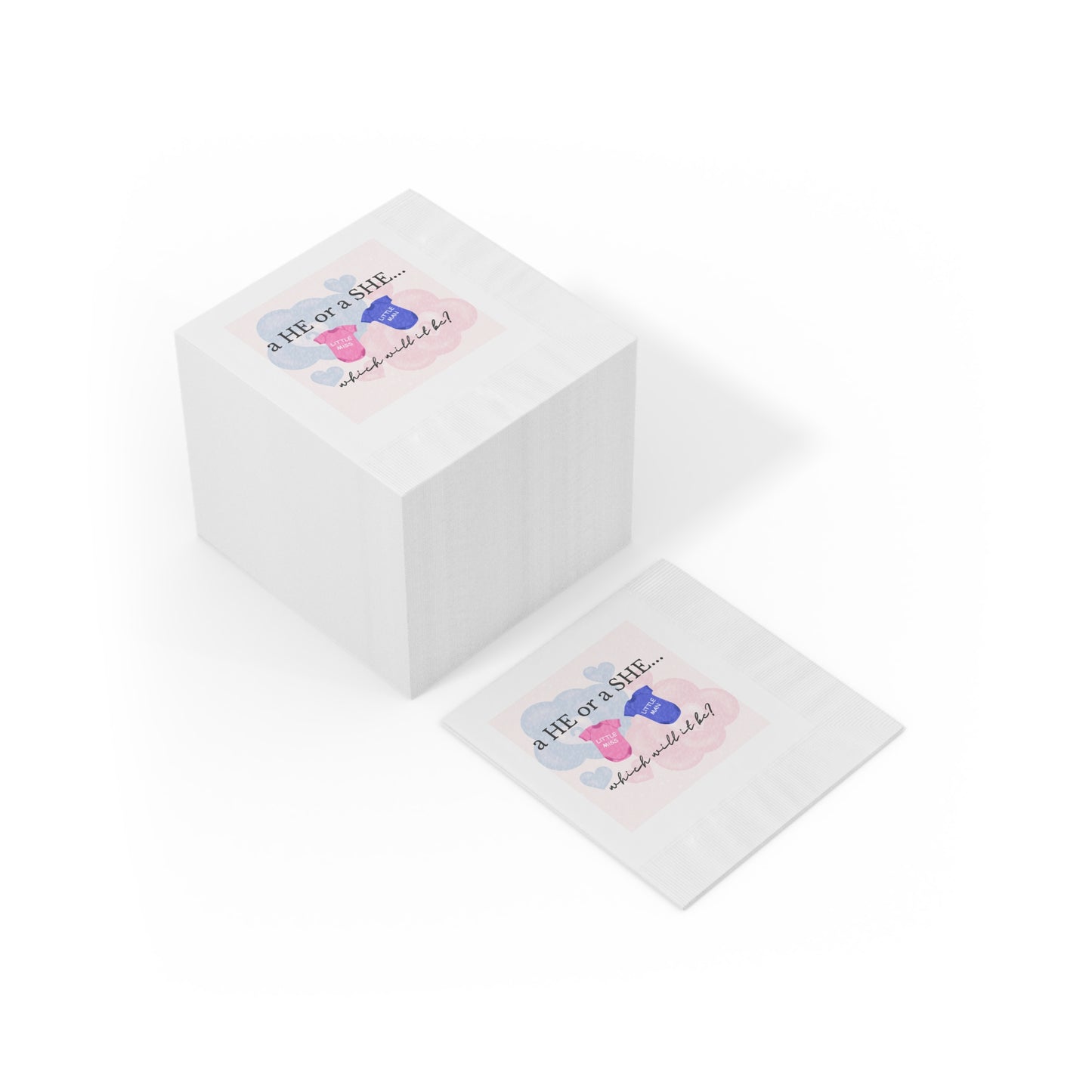 The Big Reveal Napkins