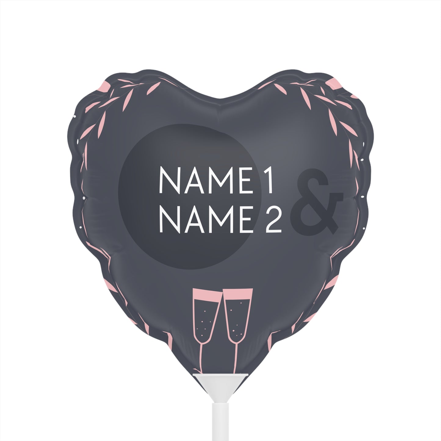 Enduring Love Balloons (Round and Heart-shaped), 6"