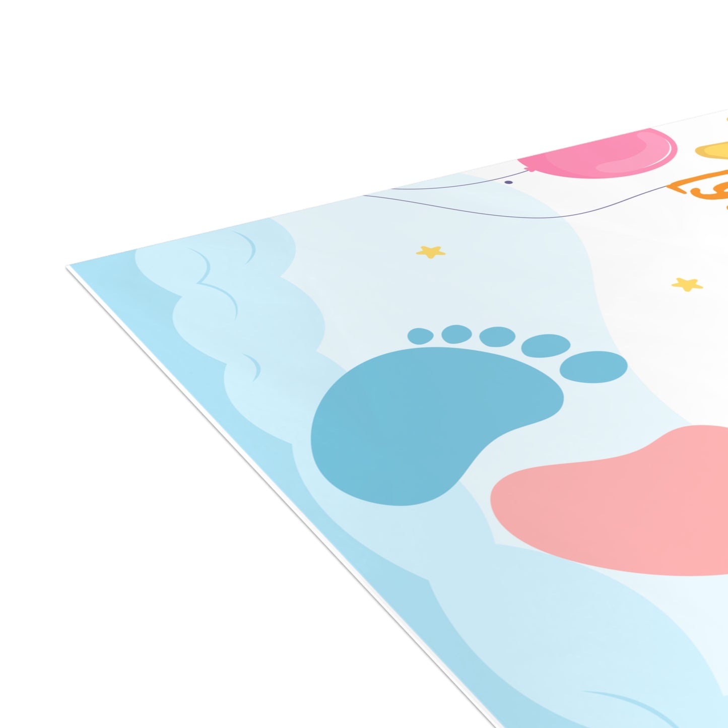 Tiny Steps, Big Dreams Invitation Postcard