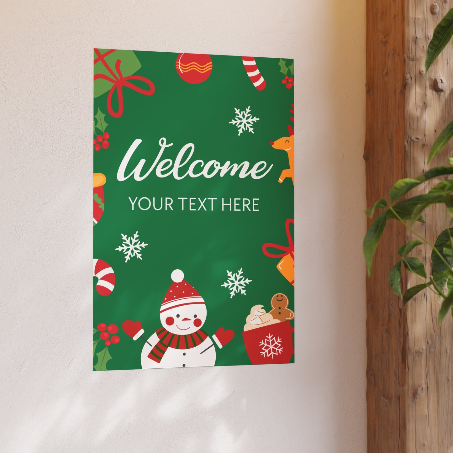 Joyful Holiday Matte Posters