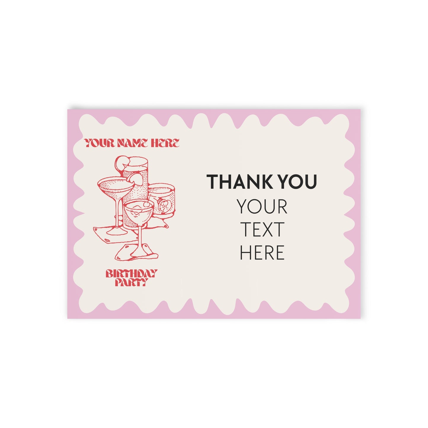 Retro Cocktail Holiday Cards