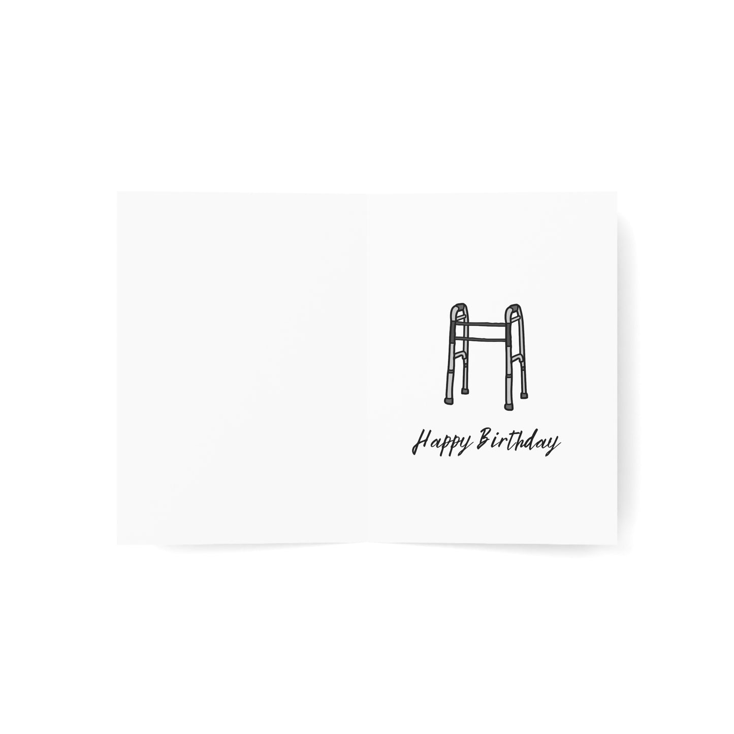 "Your Chariot Awaits" Birthday Greeting Card