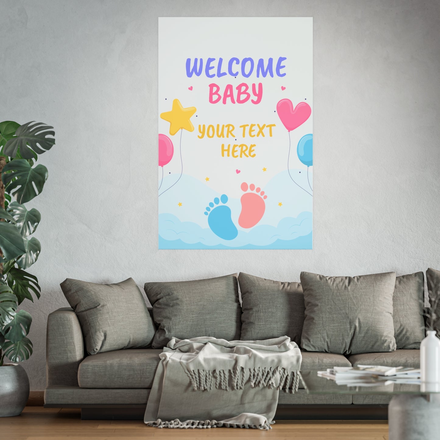 Tiny Steps, Big Dreams Custom Poster