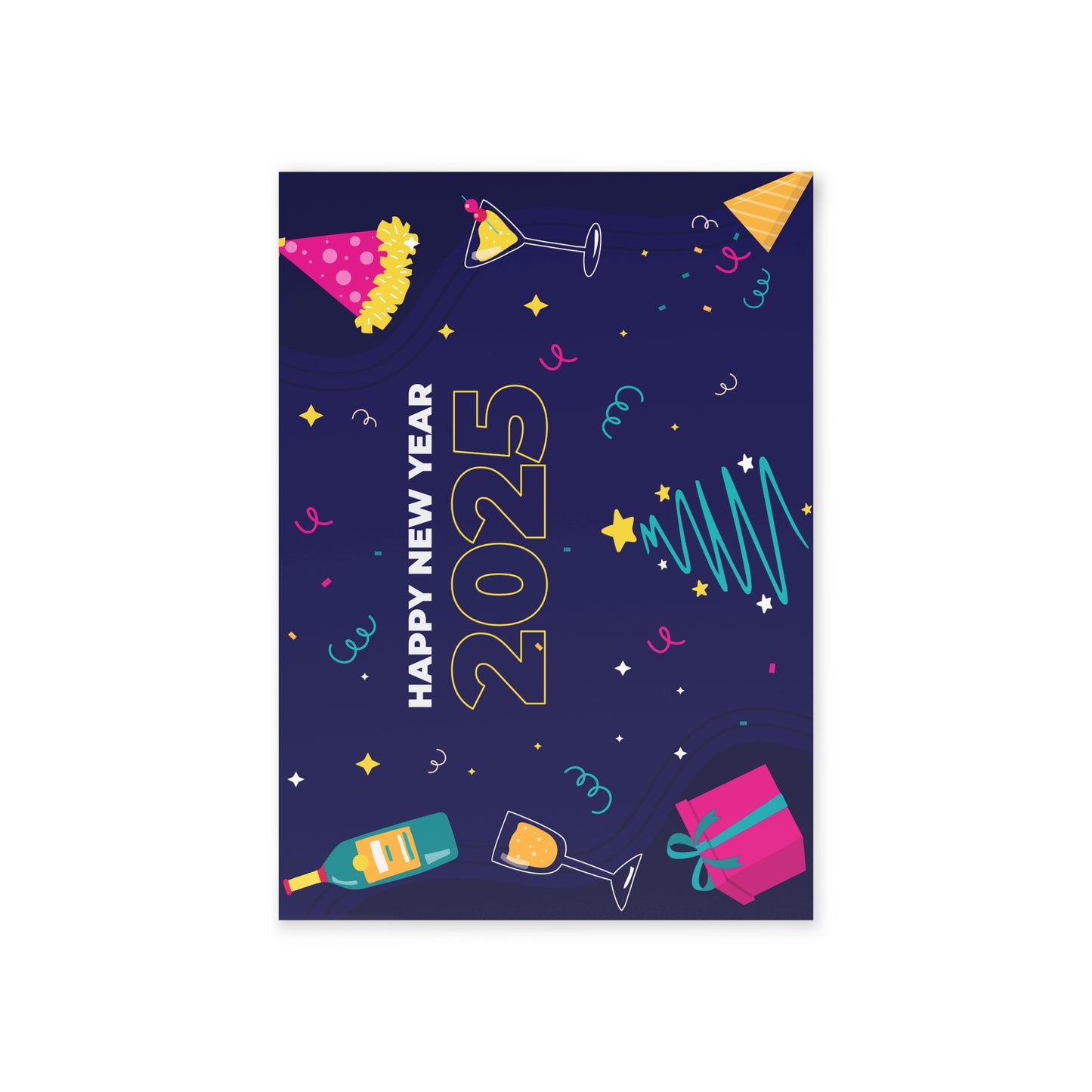 Cosmic Countdown Holiday Cards