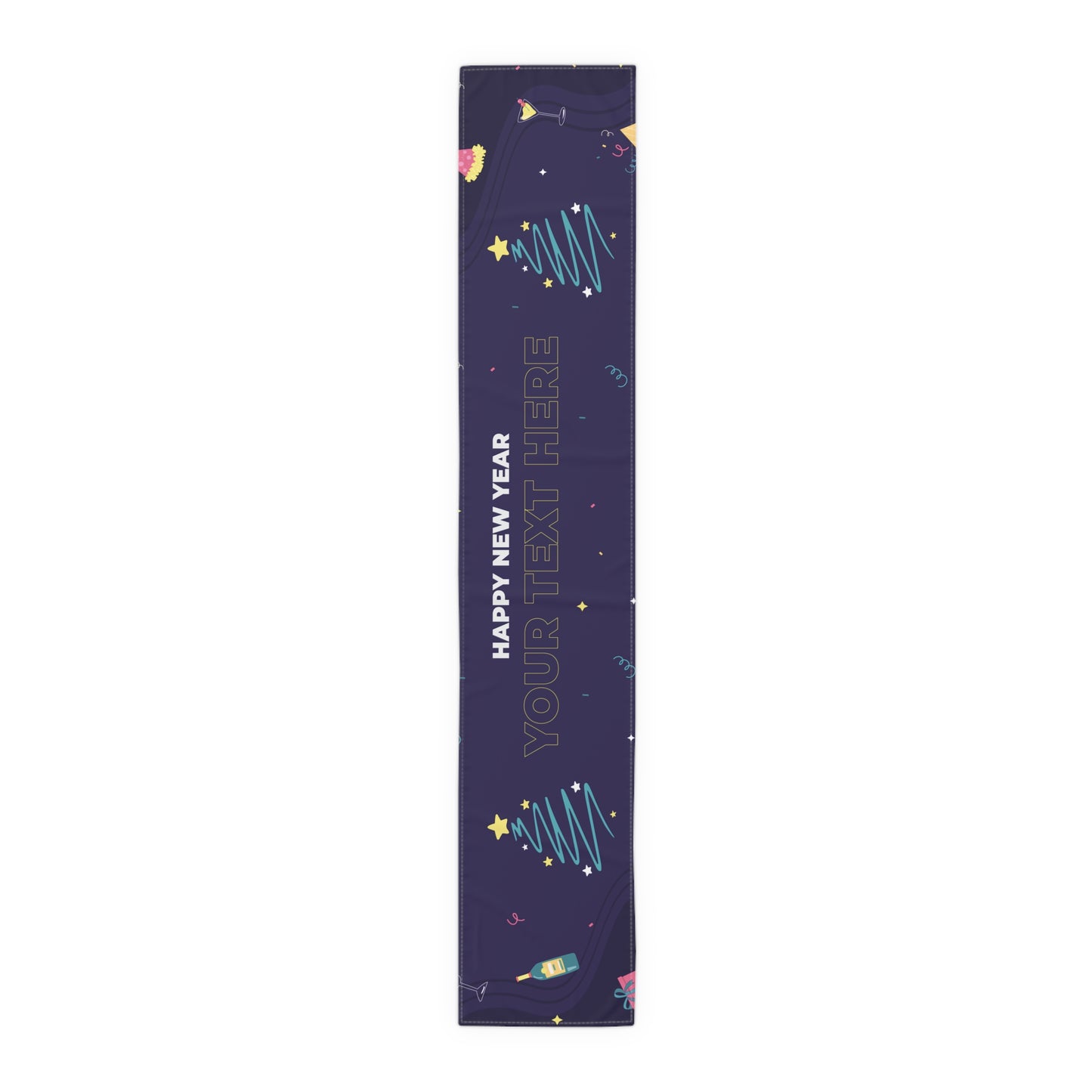 Cosmic Countdown Table Runner (Cotton, Poly)