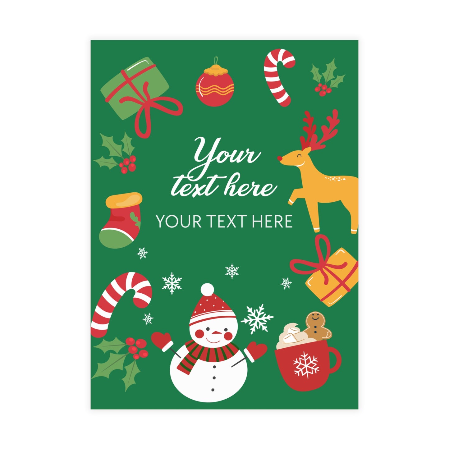 Joyful Holiday Postcard Bundles