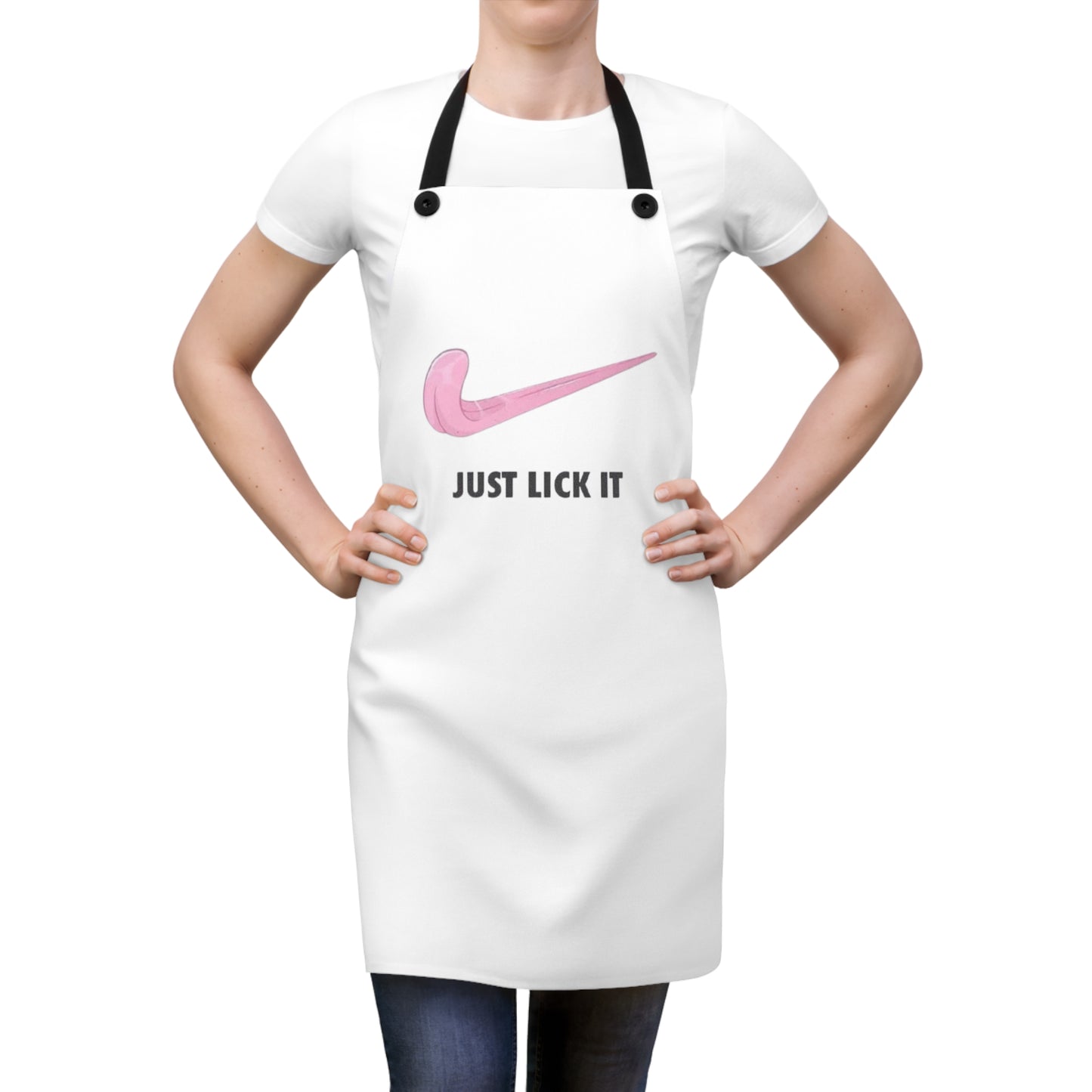 "Just Lick It" Funny Apron