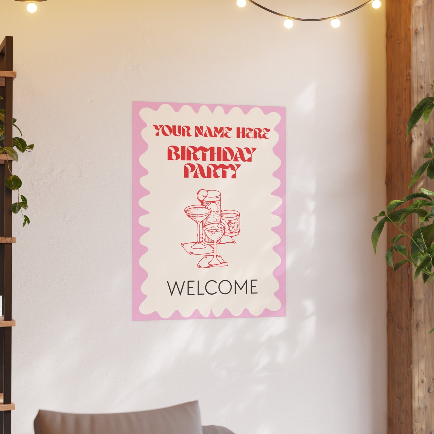 Retro Cocktail Matte Posters