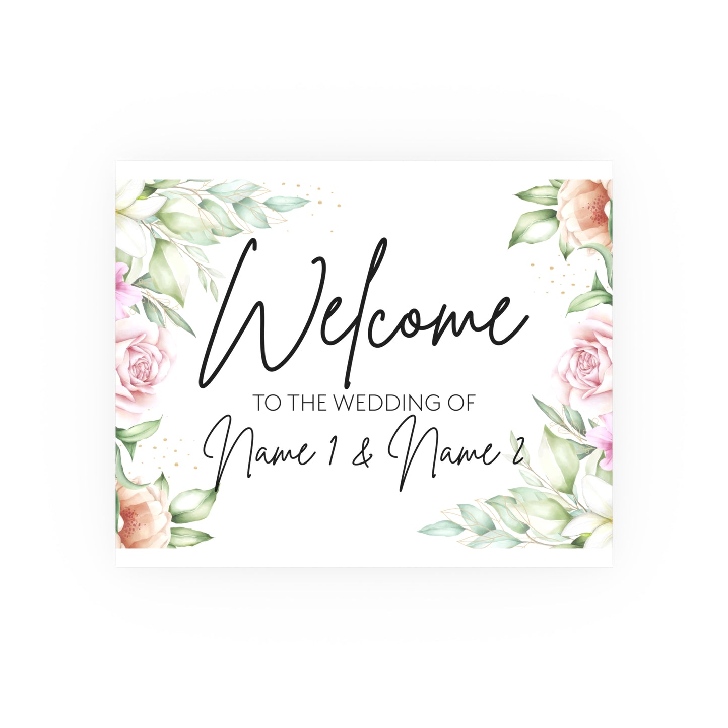 Floral Romance Matte Posters