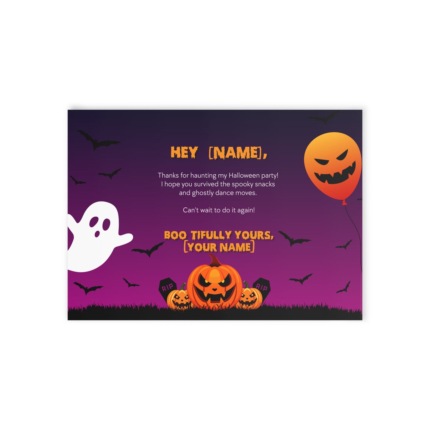 Spooky Soiree Holiday Cards