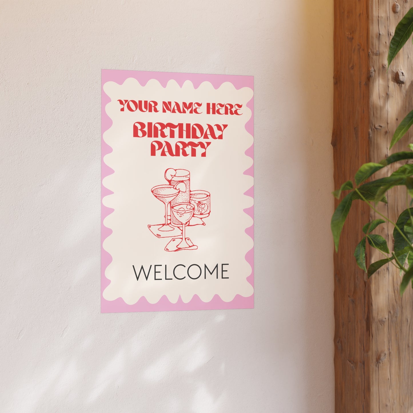 Retro Cocktail Matte Posters
