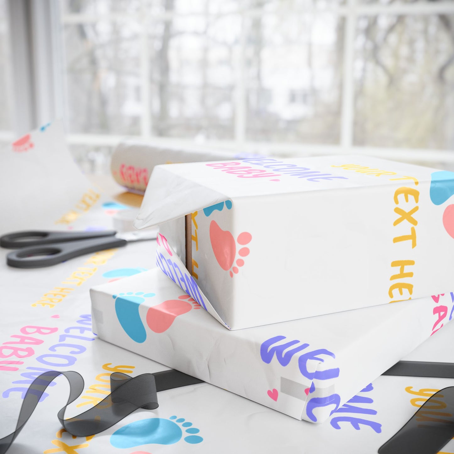 Tiny Steps, Big Dreams Wrapping Paper