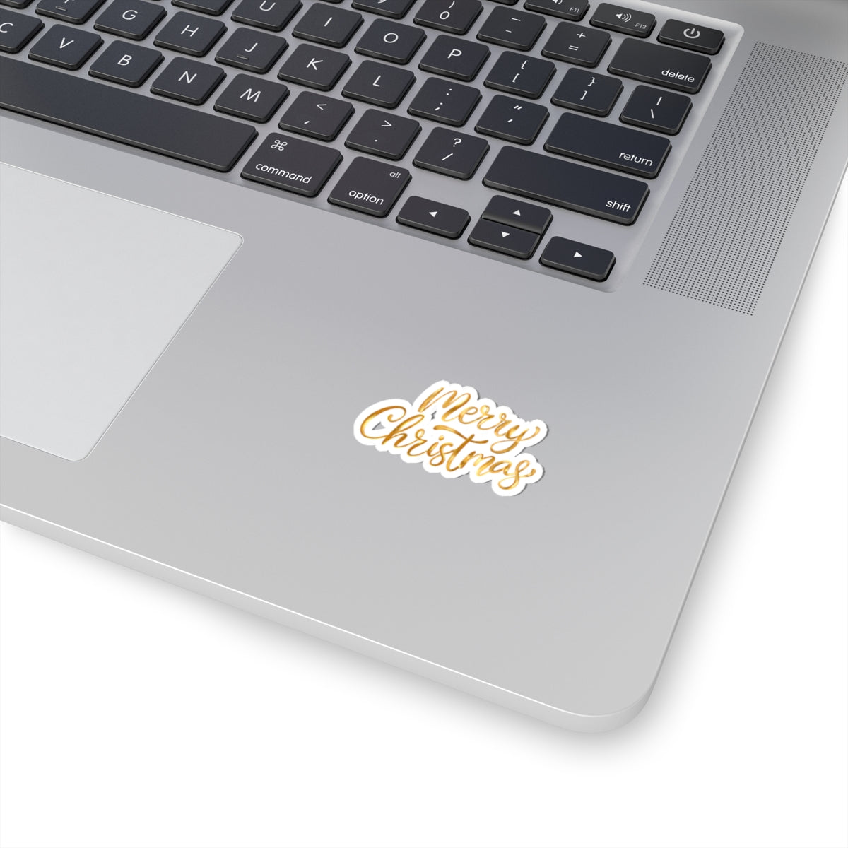 Golden Christmas Stickers