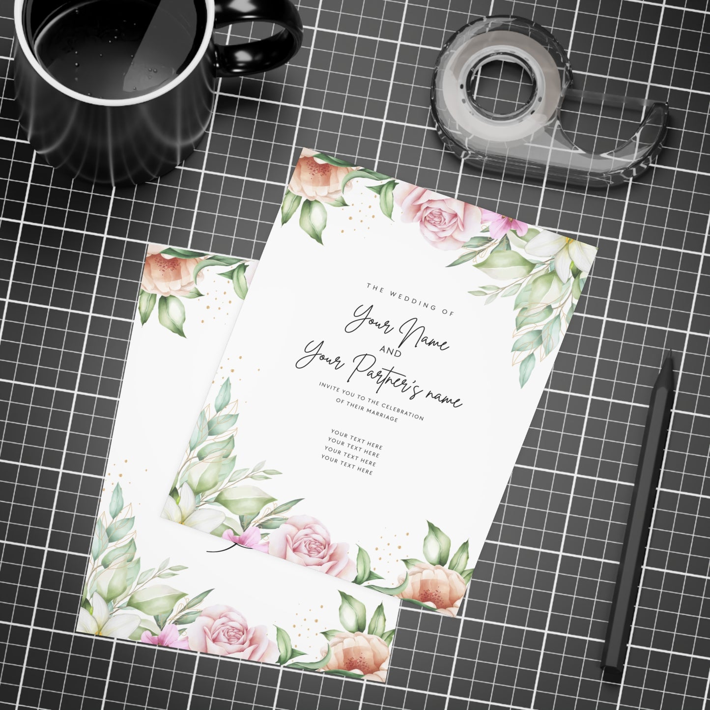 Floral Romance Postcard Bundles