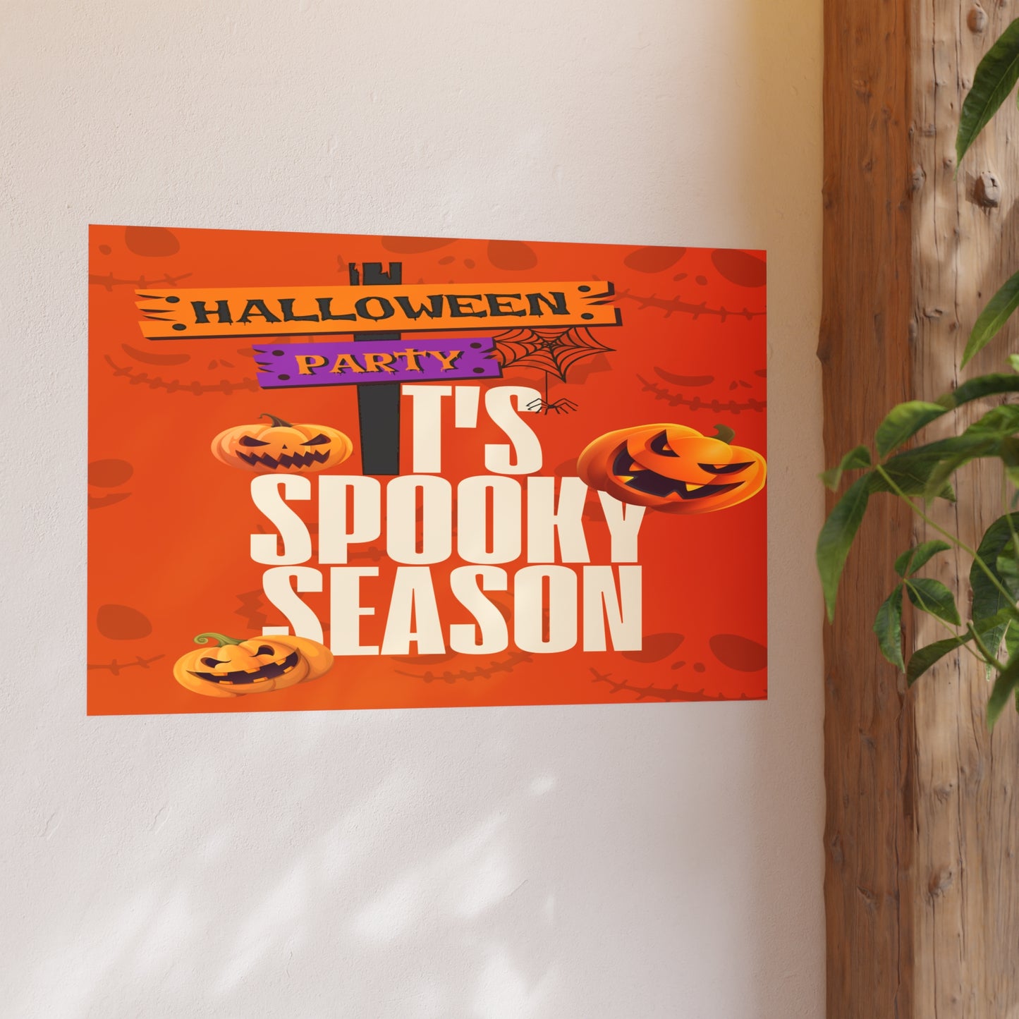 Pumpkin Party Matte Posters