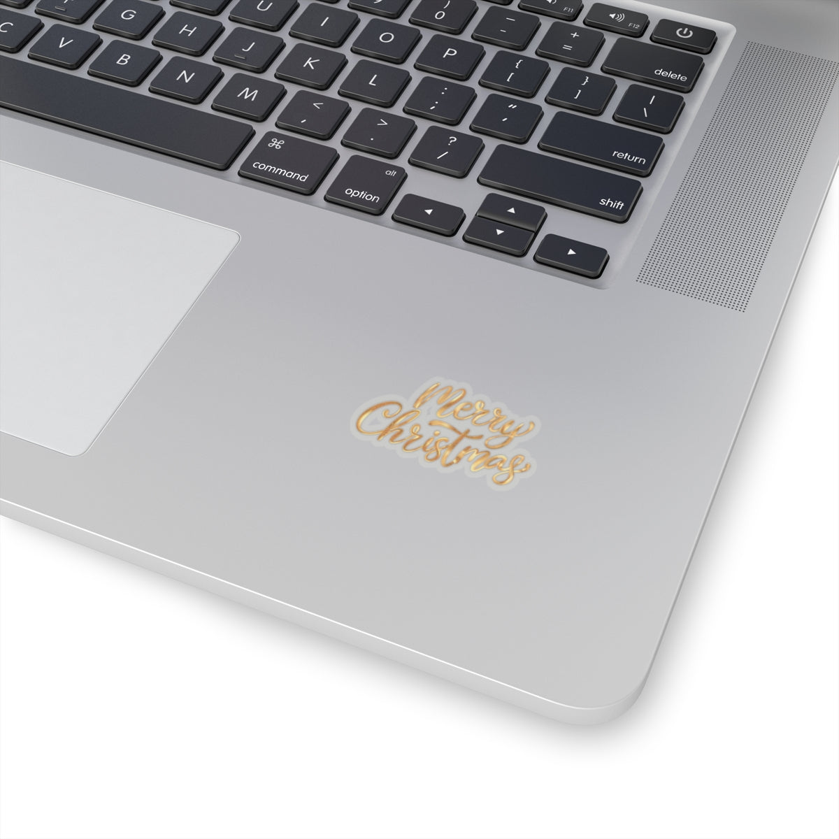 Golden Christmas Stickers
