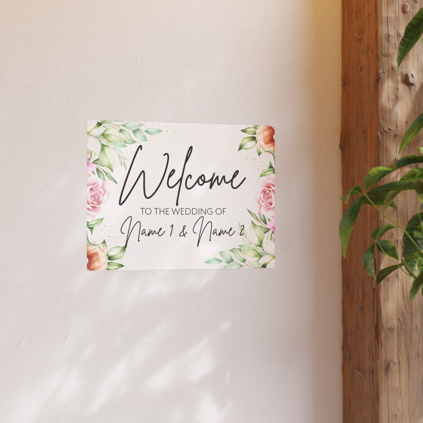 Floral Romance Matte Posters