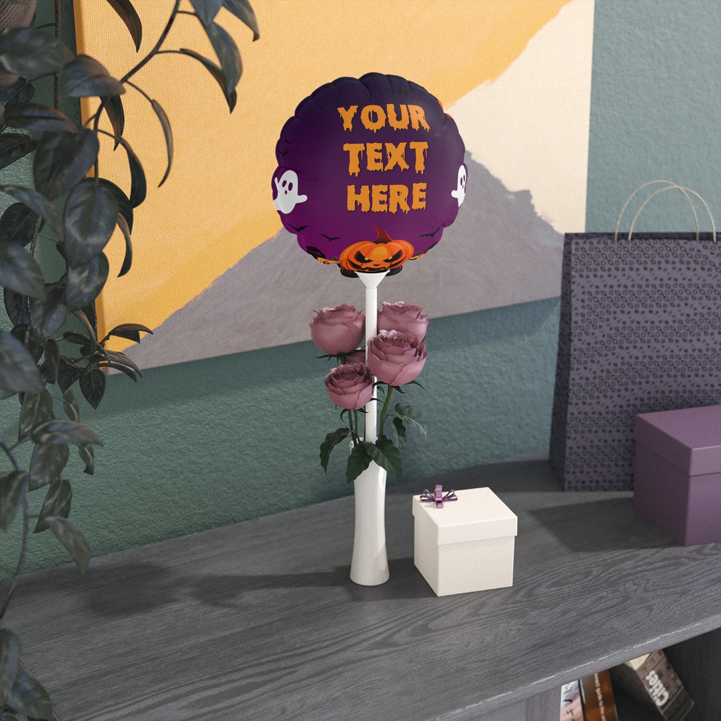 Spooky Soiree Balloons (Round and Heart-shaped), 6"