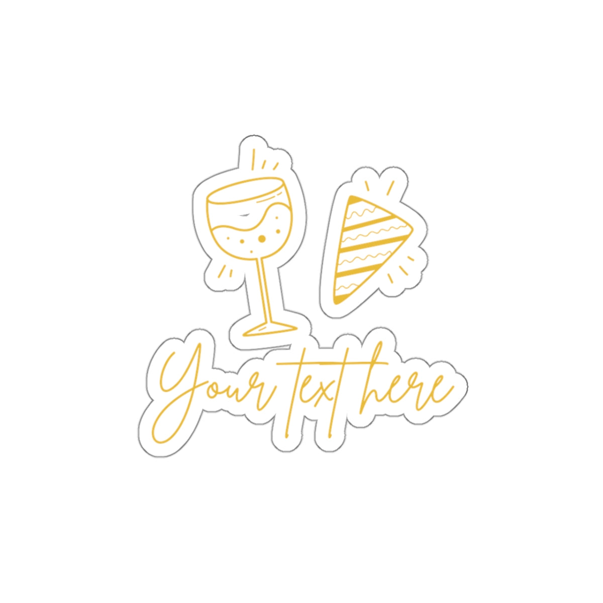 Starlit Celebration Kiss-Cut Stickers