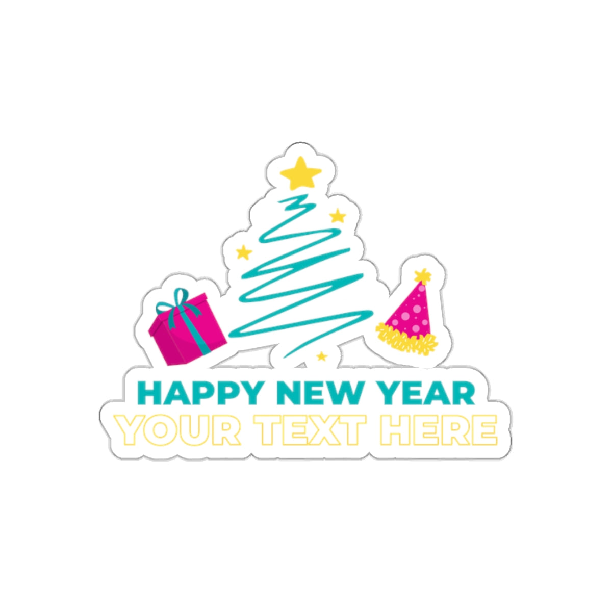 Cosmic Countdown Stickers