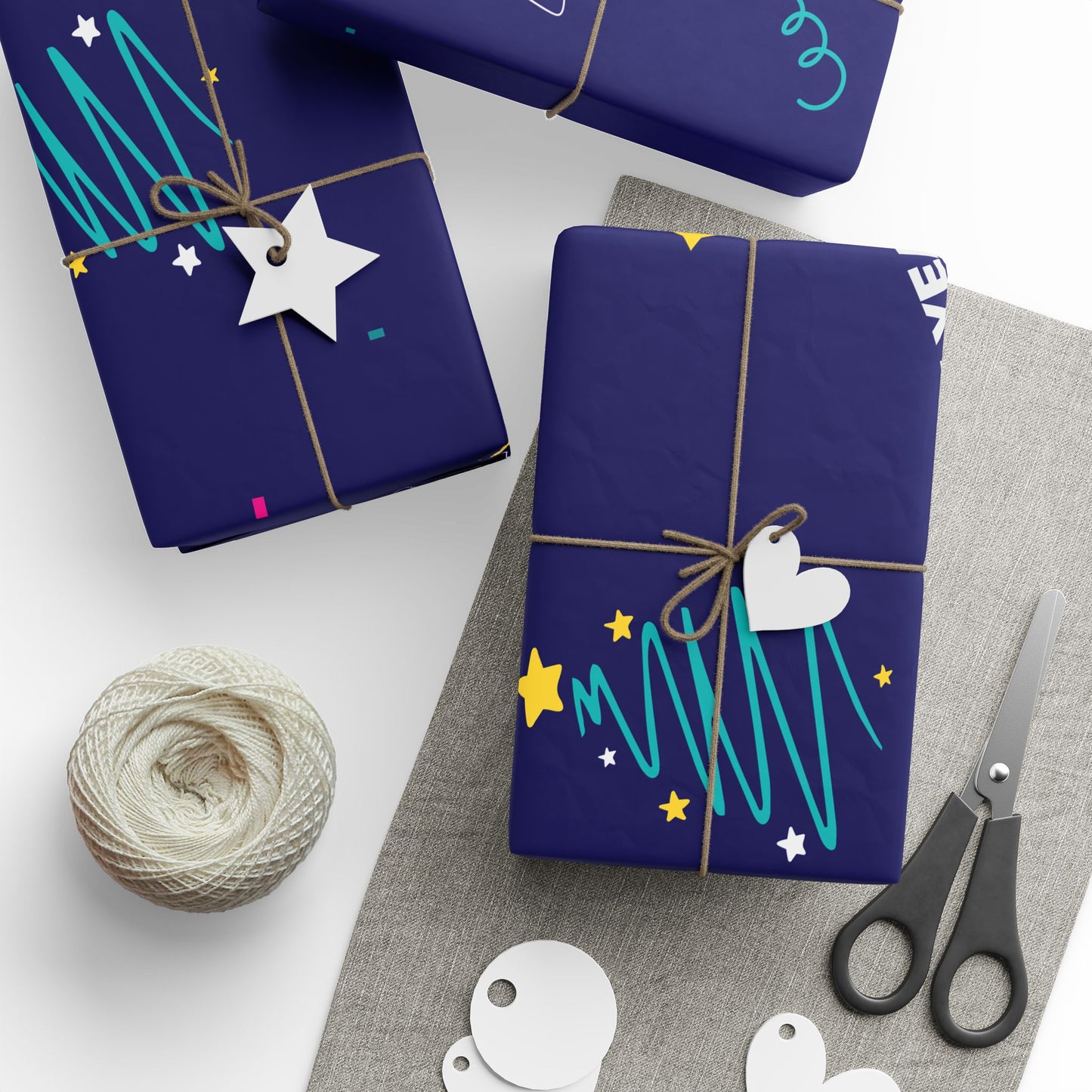 Cosmic Countdown Wrapping Papers