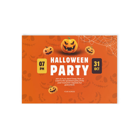 Pumpkin Party Holiday Cards