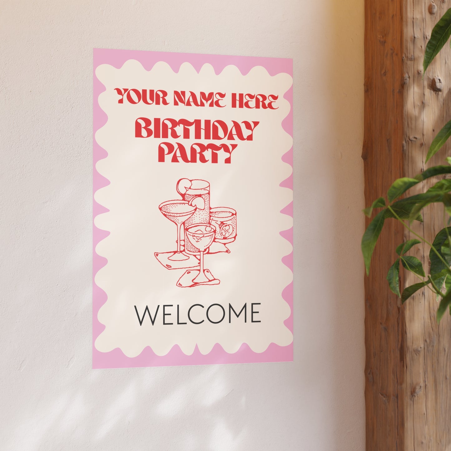 Retro Cocktail Matte Posters