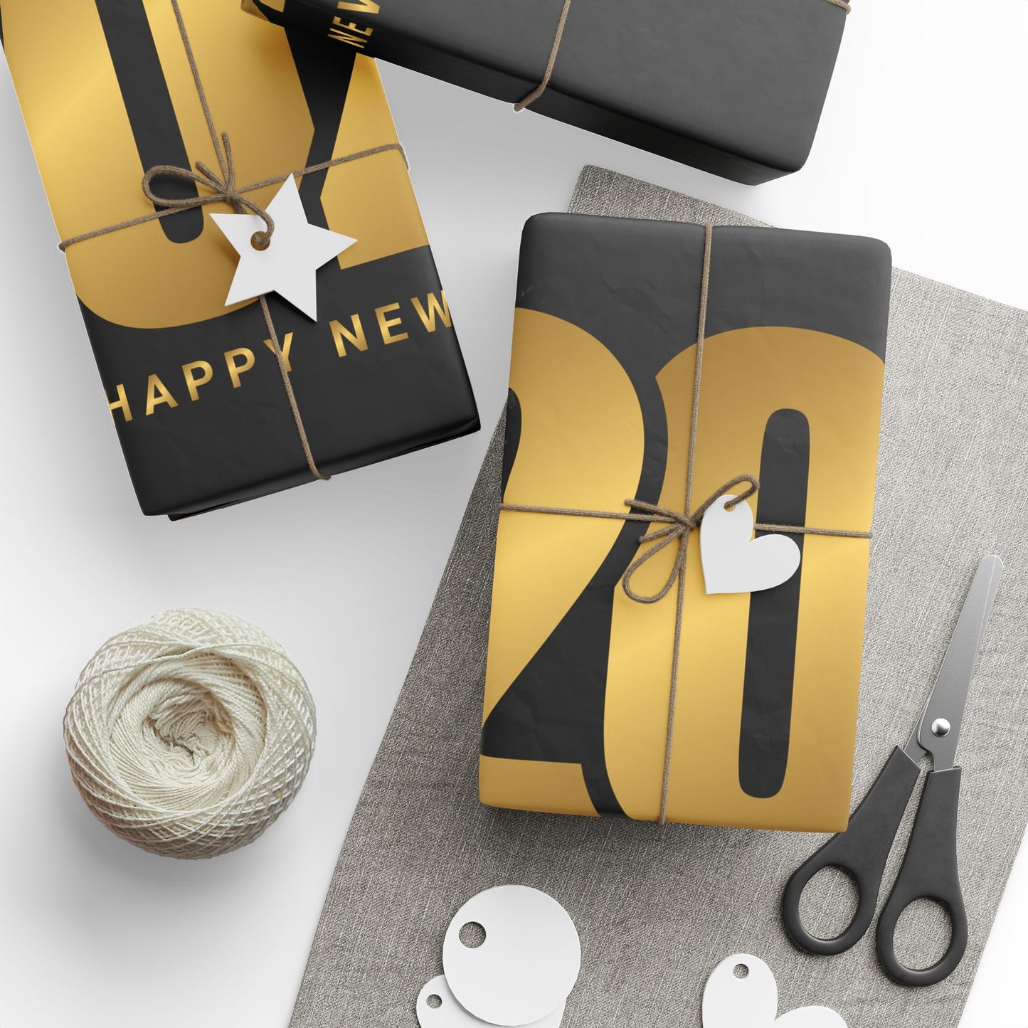 Midnight Sparkle Wrapping Papers