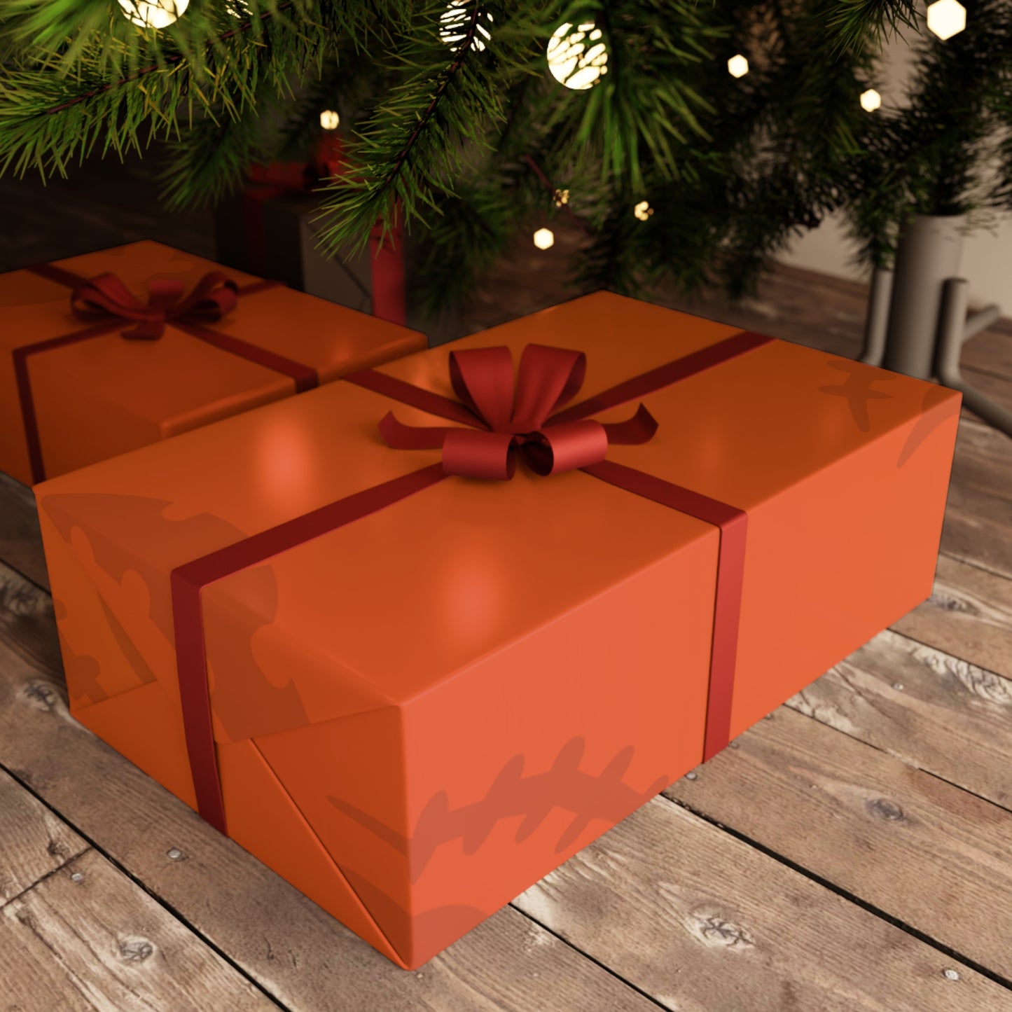 Pumpkin Party Gift Wrapping Paper Sheets, 1pc