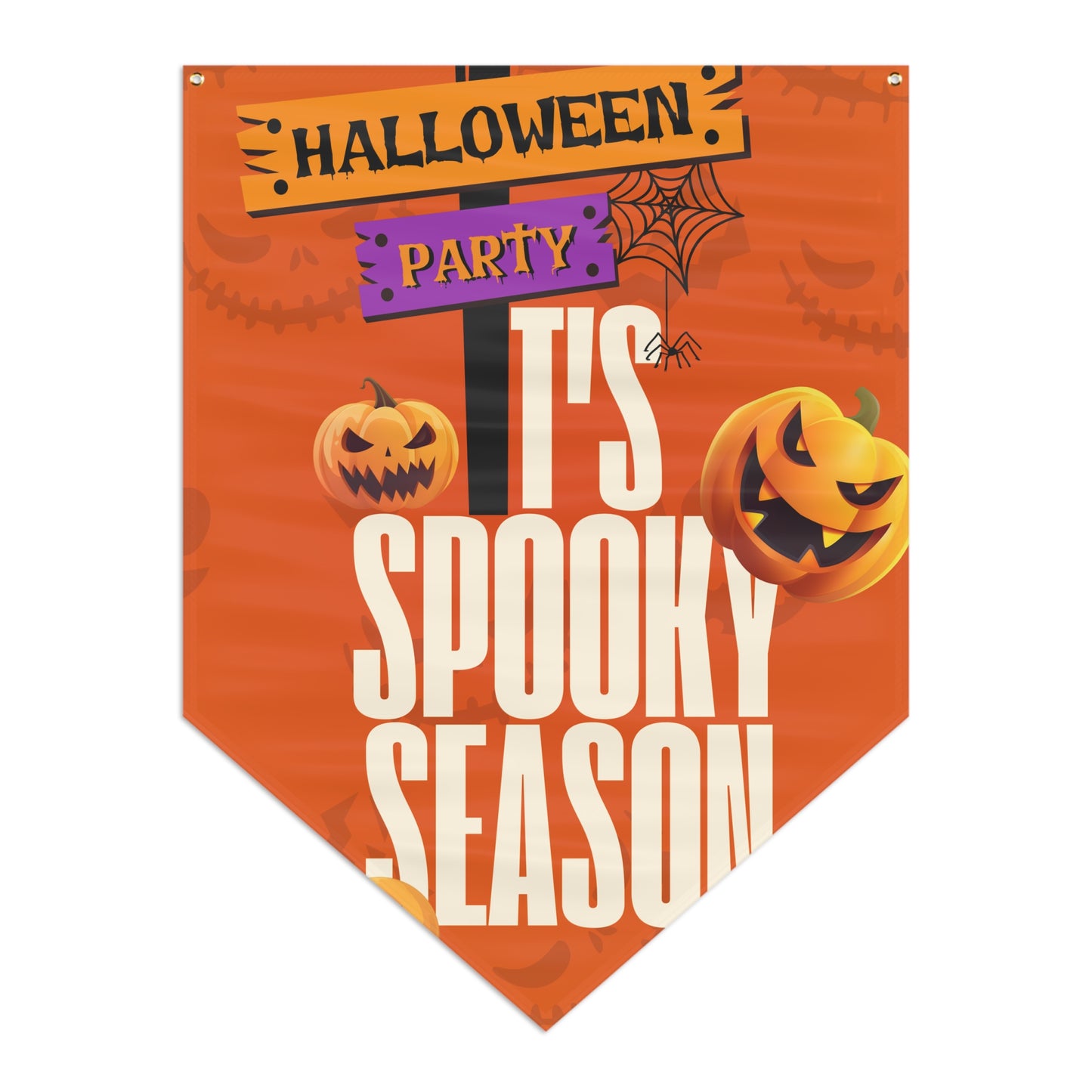 Pumpkin Party Pennant Banner